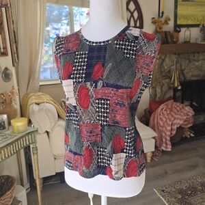 Beautiful Y2K 90s Rose Cottagecore Top